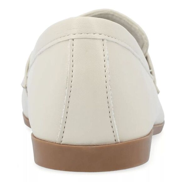 Journee Collection Women's Myeesha Tru Comfort Foam Loafer Slip On - Bone 9 - Picture 10 of 12